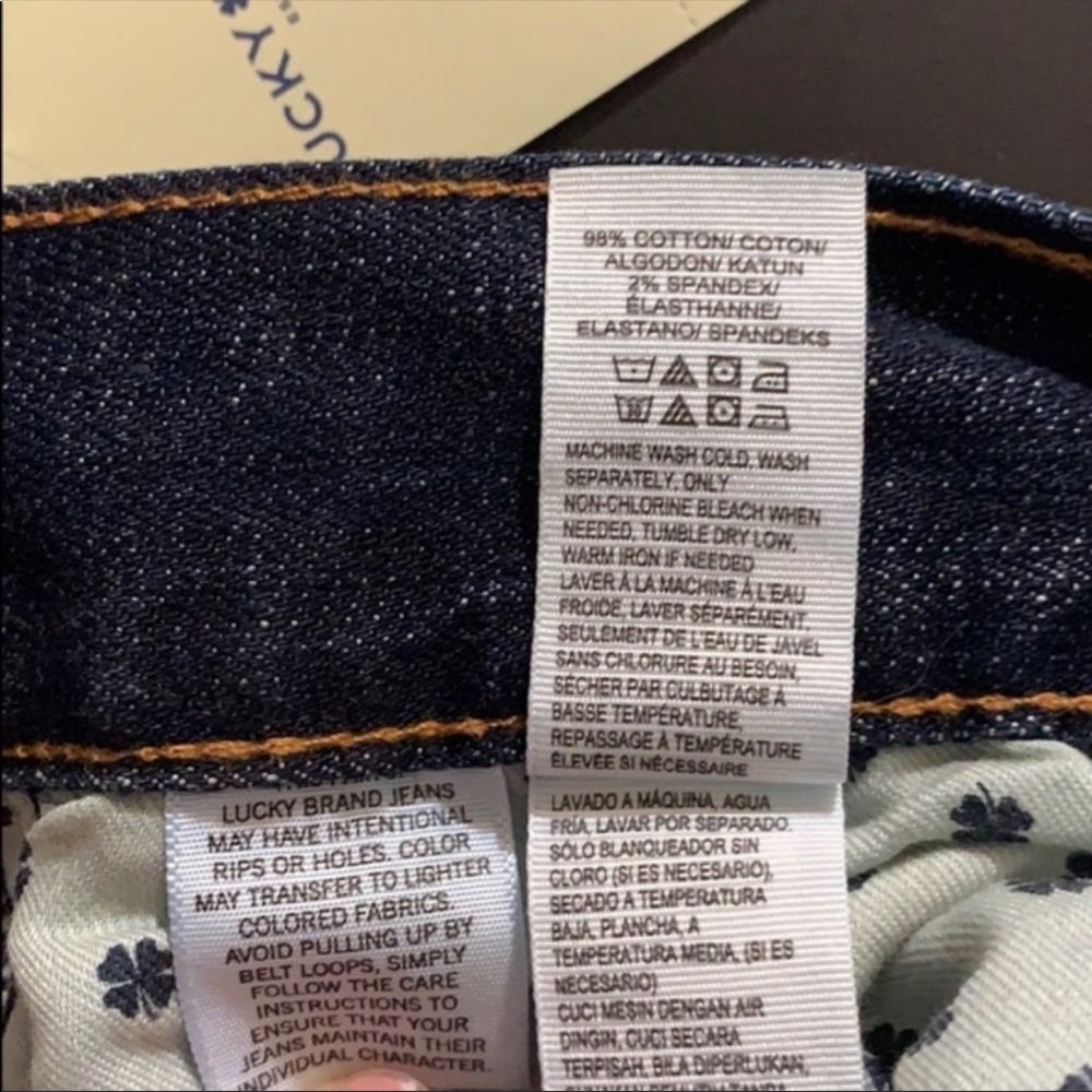 Lucky brand men’s 34x32 Relaxed boot BRAND NEW - Picture 7 of 8
